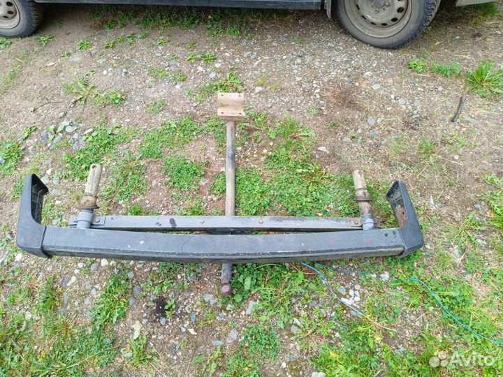 Фаркоп с бампером нива 2121