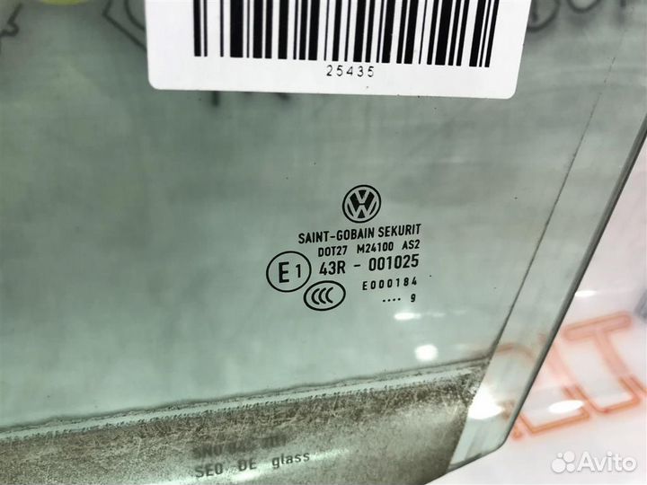 Стекло двери переднее левое VW Tiguan (5N1,5N2) 2