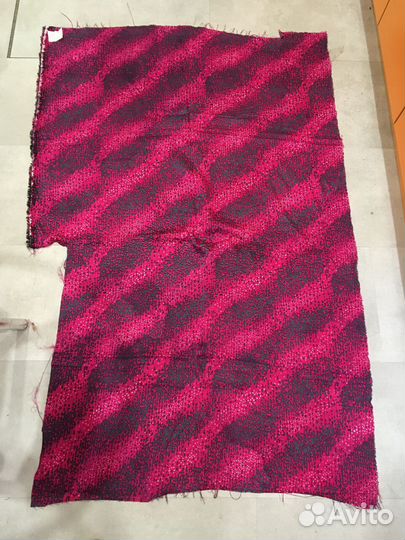 Ткань натуральный хлопок ситец атлас винтаж СССР