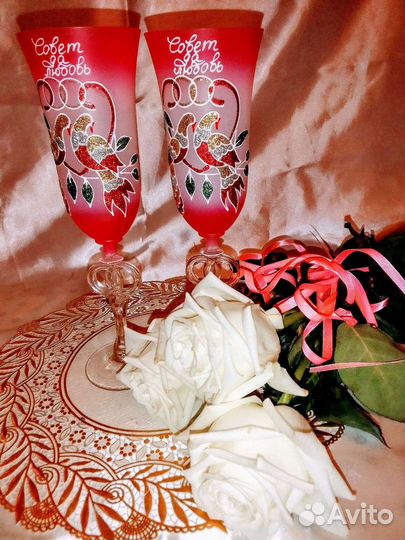 Свадебные бокалы