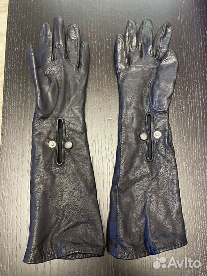 Перчатки женские кожаные