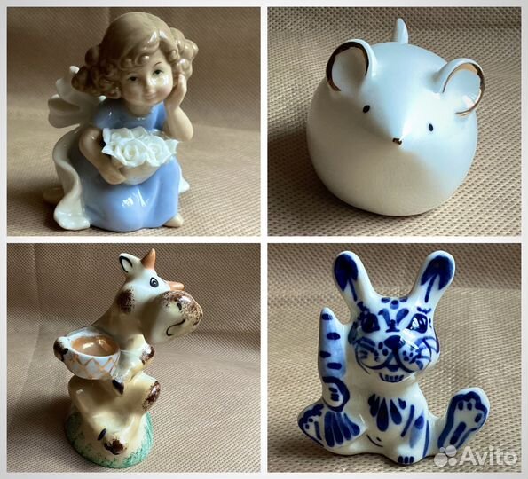 Фарфоровые статуэтки. Винтаж