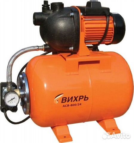 Насосная станция водоснабжения асв- 800/24 Вихрь