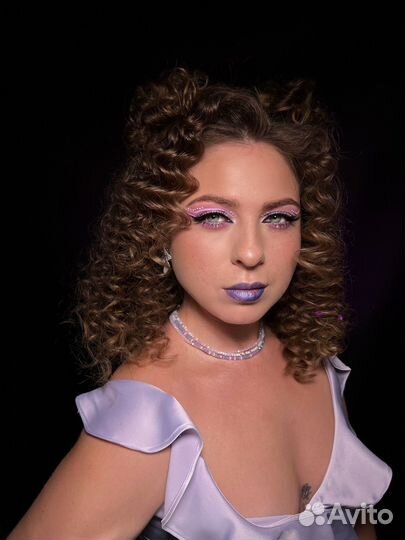 Модель на макияж / визажист / вечерний макияж