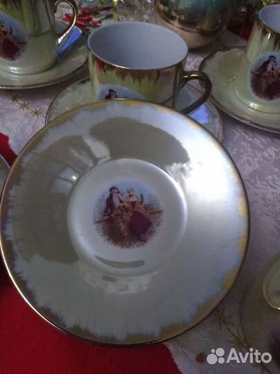 Чашка с блюдцем для кофе Япония