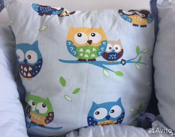 Бортики в детскую кроватку