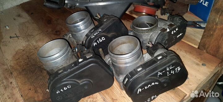 Дроссельная заслонка Мерседес А-класс W168 CLK