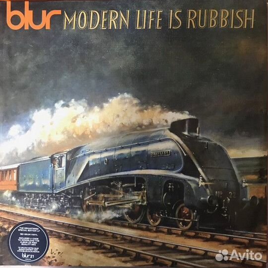 Виниловая пластинка PLG Blur Modern Life Is Rubbis