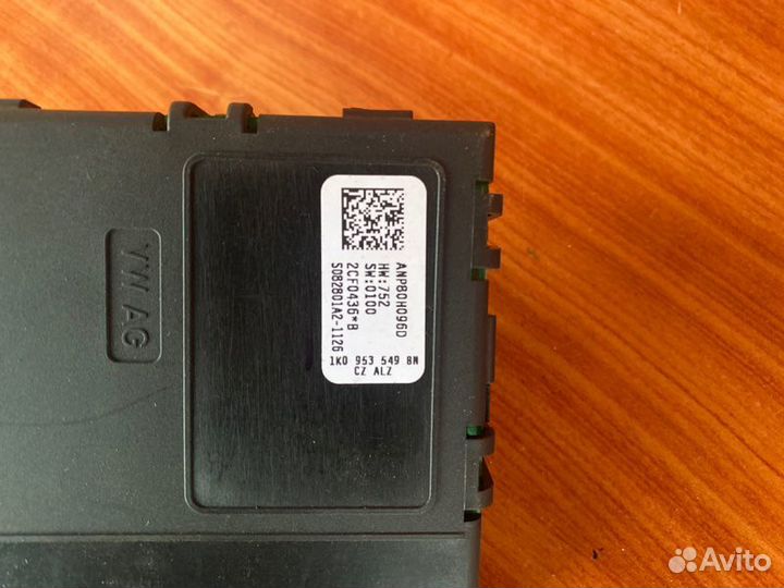 Блок подрулевых переключателей Vw Touran BSX 2008