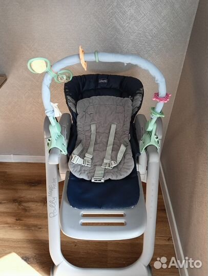 Стульчик для кормления chicco polly magic relax