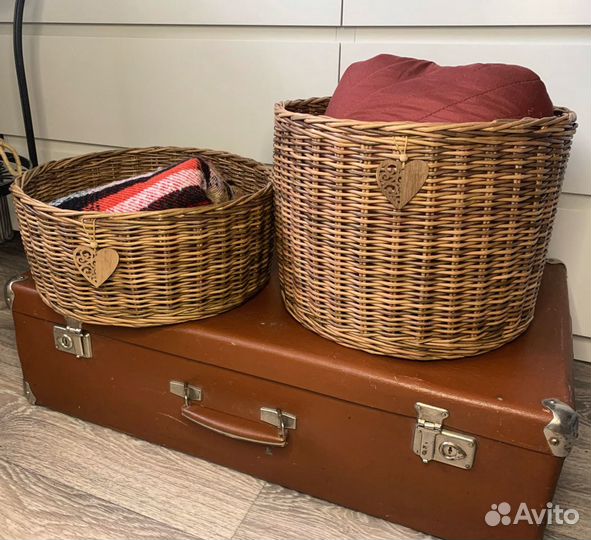 Корзина плетеная