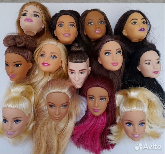 Головы кукол Барби, от 150 р