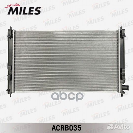 Радиатор miles mitsubishi lancer 1.5-2.0 08- AC