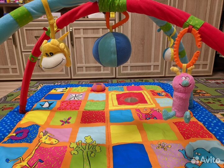 Развивающий коврик для детей Taf toys 100х150