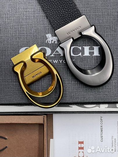 Ремень двусторонний Coach