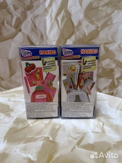 Набор Haribo Backpack's (брелок с канцелярией)