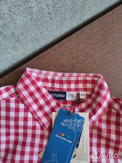 Рубашка новая 122р