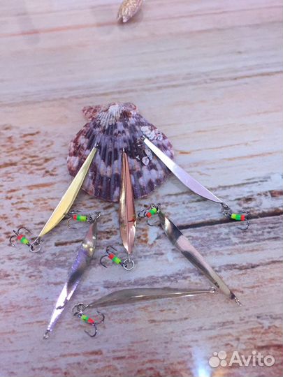 Зимняя блесна ручной работы маропедка
