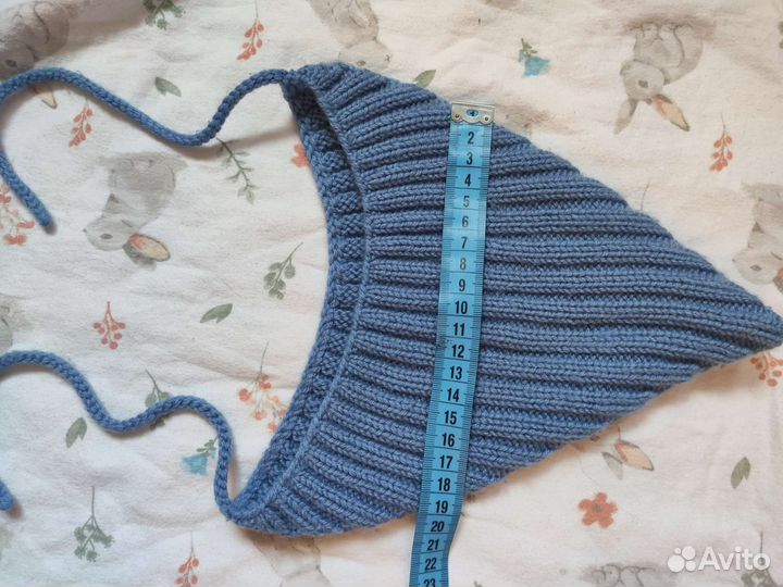 Шапка для мальчика кашемир с мериносом 47-49р