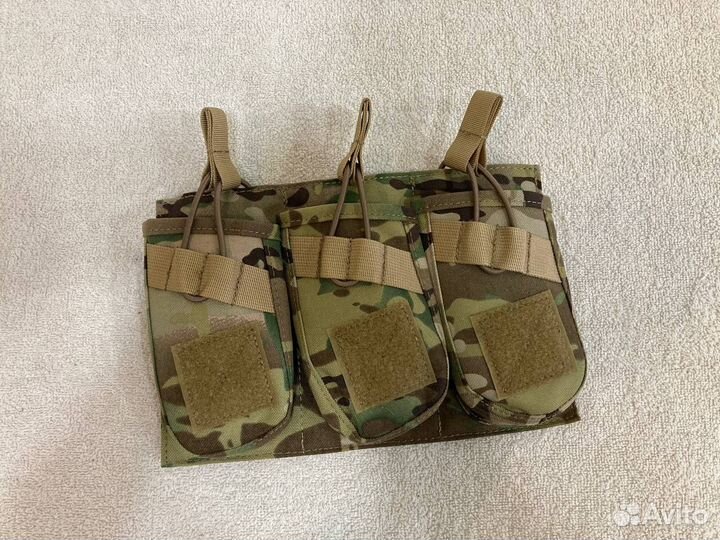 Подсумок под магазины тройной открытый Emerson