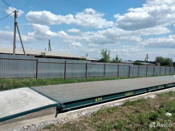 Автомобильные весы 60 тонн 15 метров (на раме)