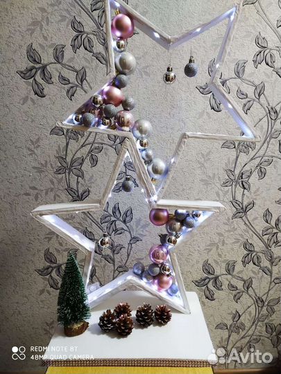 Новогоднее украшение для интерьера