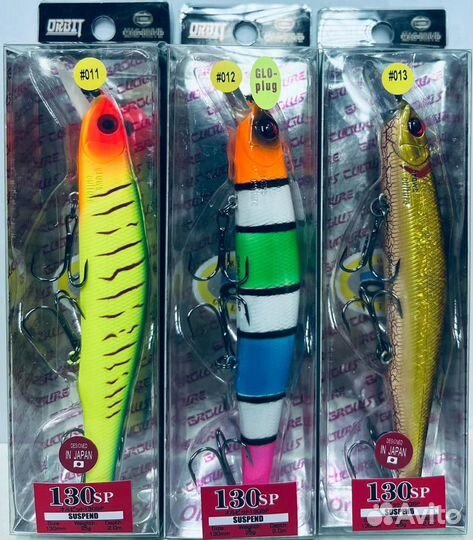 Воблеры для твичинга топ цвета Zipbaits Orbit 130