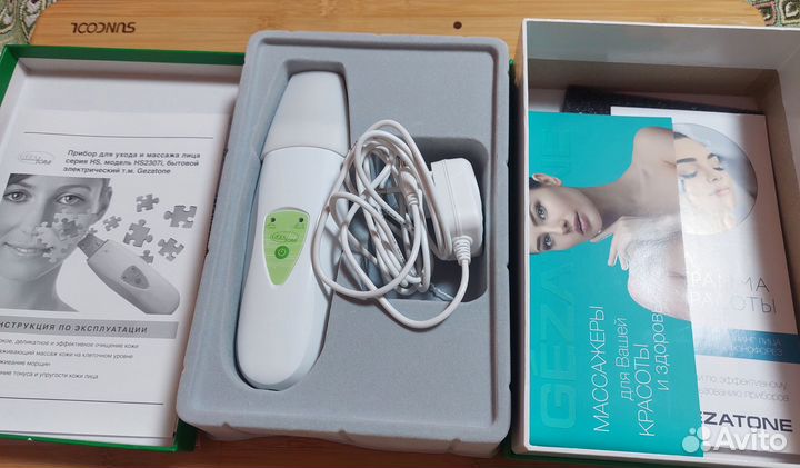 Аппарат для УЗ чистки лица HS2307i, Gezatone