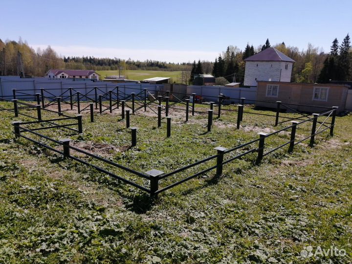 Винтовые сваи с установкой