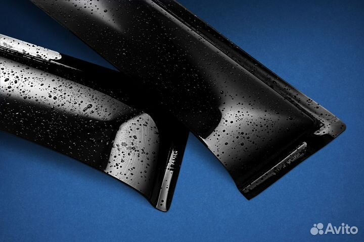 Дефлектор окон (накладной скотч 3М) 4 шт. daewoo matiz 1998-2015 хэтчбек / Деу Матиз