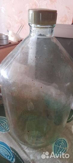 Коллекционная бутылка, СССР, 10 л