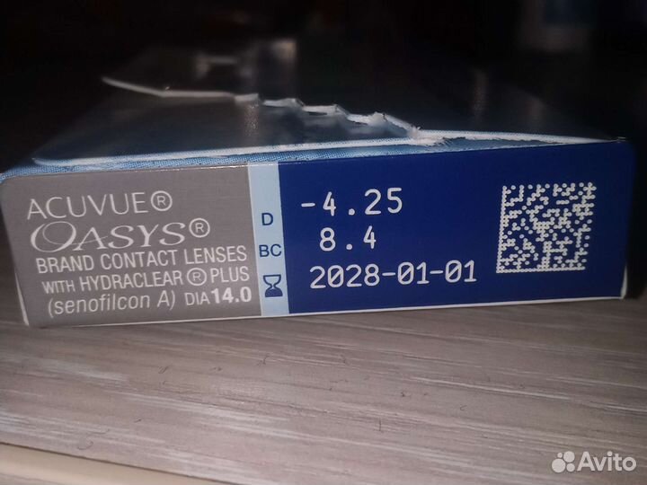 Линзы контактные acuvue oasys двухнедельные