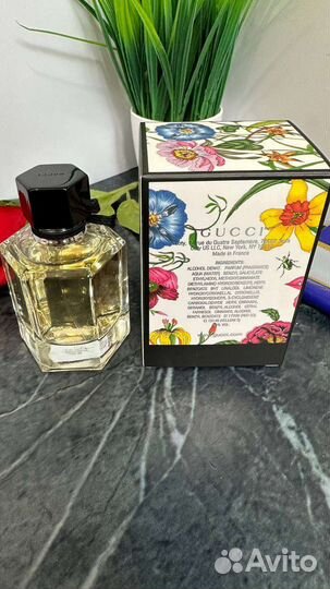 Gucci Flora Glorious Mandarin 50мл распечатанные