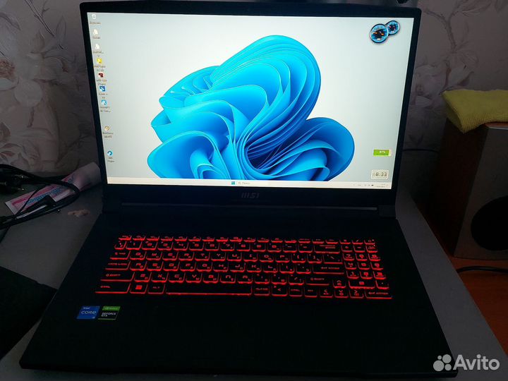 Игровой ноутбук msi 17.3