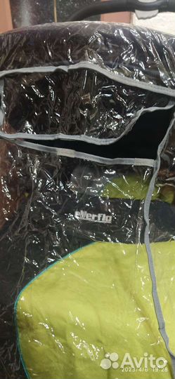 Чехол дождевик на прогулочную коляску новый