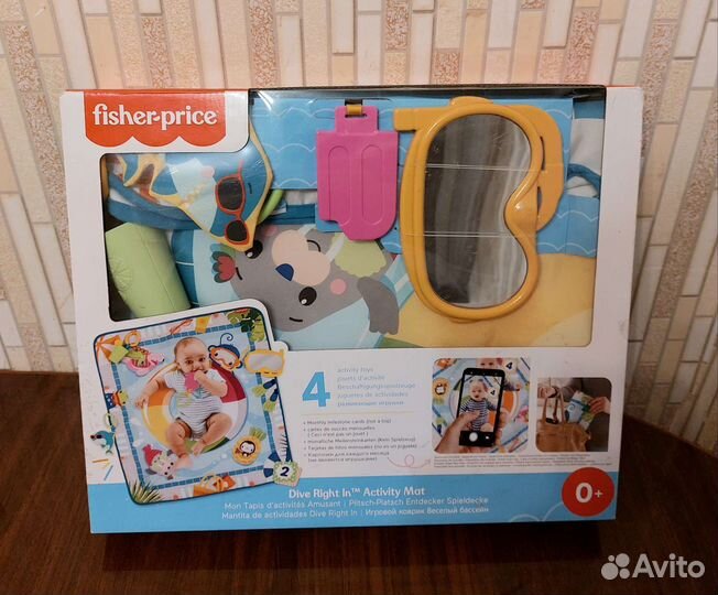 Развивающий коврик fisher price