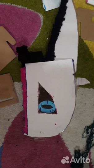 Самодельная маска раптора