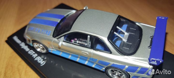 Модель 1/43 Nissan Skyline GT-R (R34) 1999