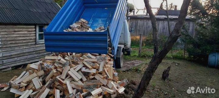 Дрова колотые березовые