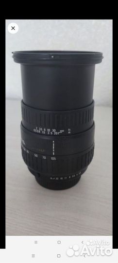 Объектив Sigma AF 28-105, F 2,8-4