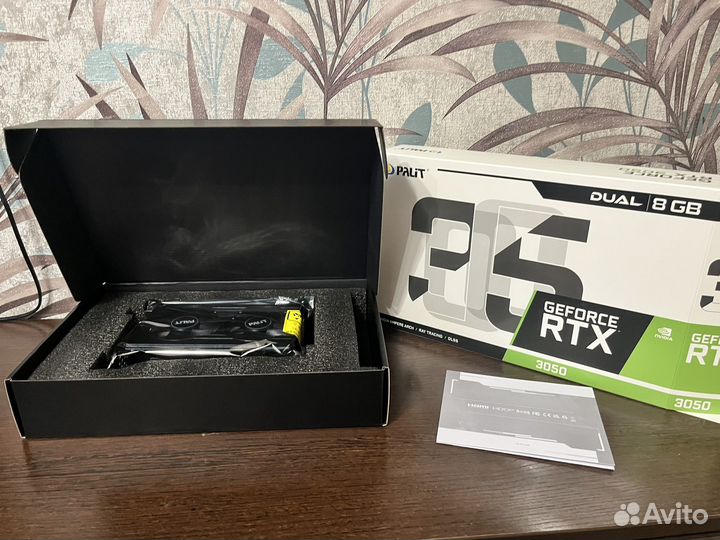Новая Видеокарта Palit nvidia RTX 3050 Dual