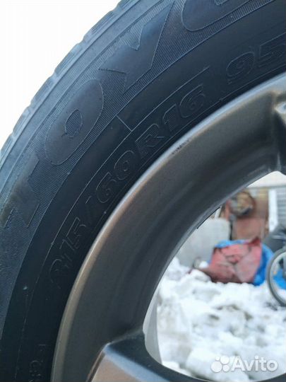 Диски литые r 16 вместе с шинами