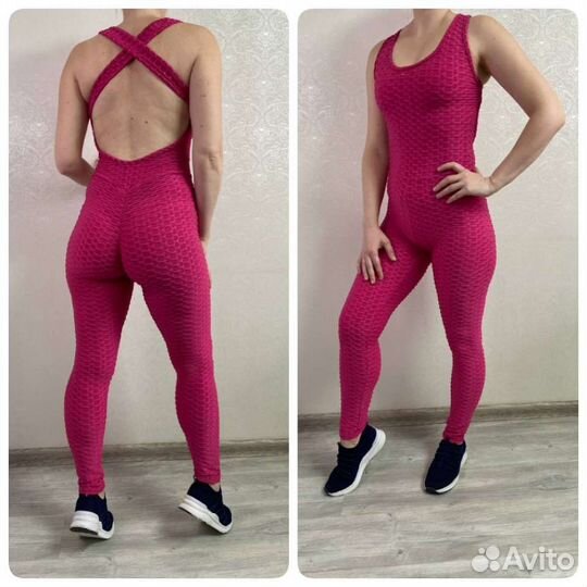 Комбинезон спортивный для фитнеса