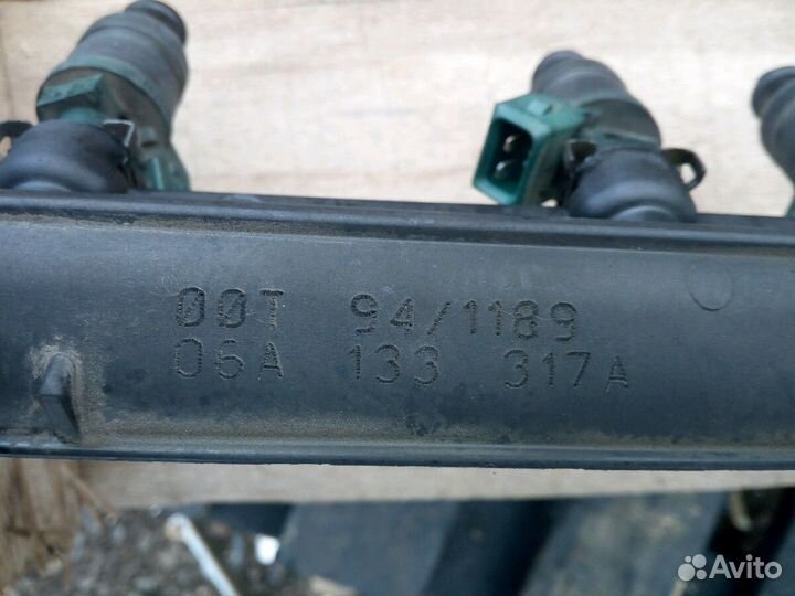 Топливная рампа 1.6 AKL, ALH, BFQ, AVU