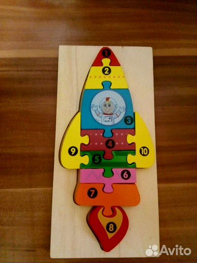 Пазл ракета