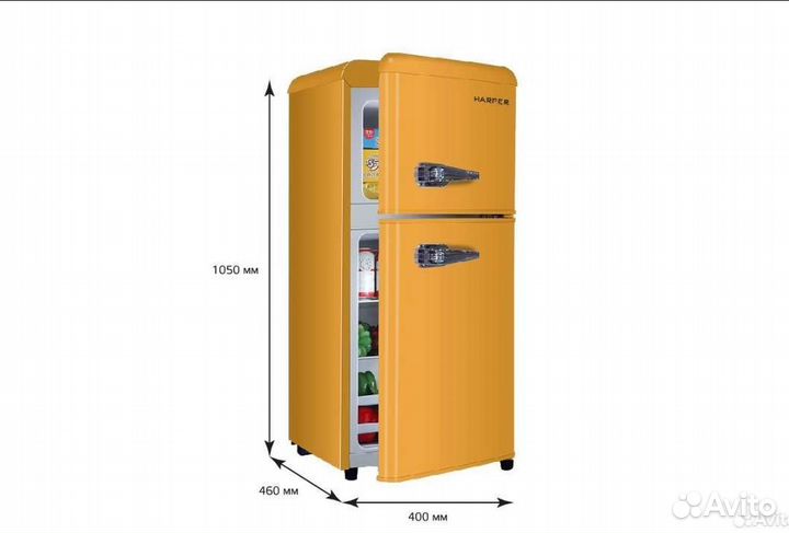 Холодильник двухкамерный harper