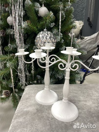 Подсвечник металлический