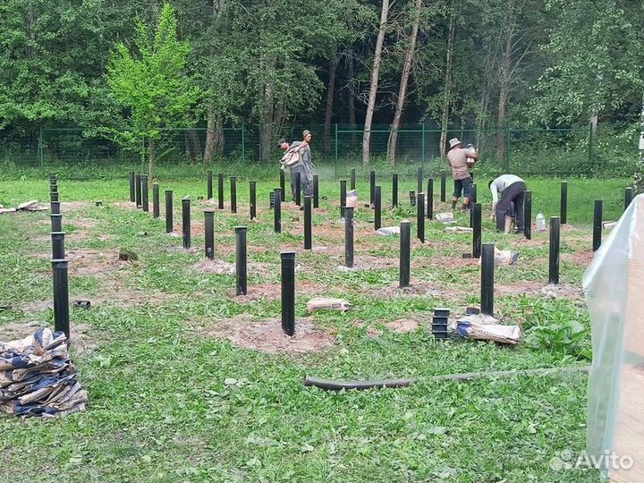 Винтовые сваи