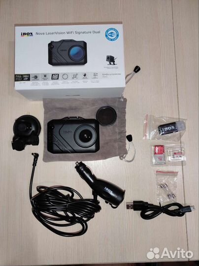 Видеорегистратор с радар детектором ibox