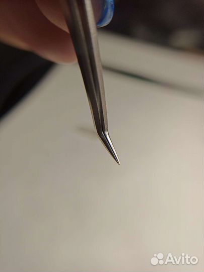 Пинцет для наращивания ресниц